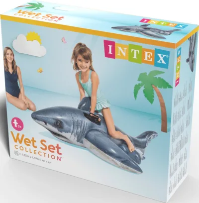 Opblaasbare Haai Ride-On