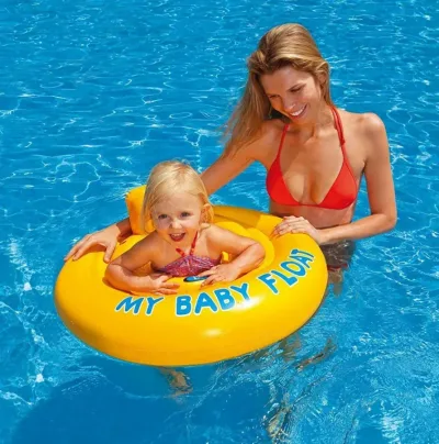 Zwemband My Baby Float Geel - 6 tot 18 maanden