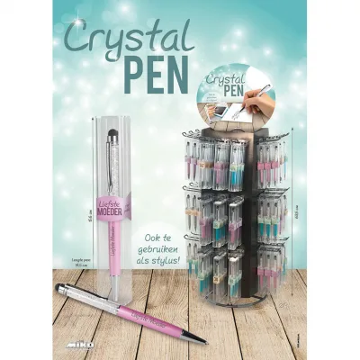 Crystal Pen - Veel geluk bij debadeend.nl