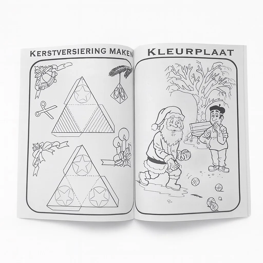 Kerstmis Kleuren, Spelen, Leren en Liedjes Boek Kerstmis Kleuren, Spelen, Leren en Liedjes Boek