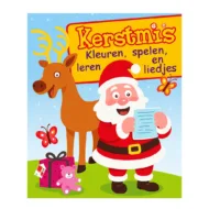 Kerstmis Kleuren, Spelen, Leren en Liedjes Boek