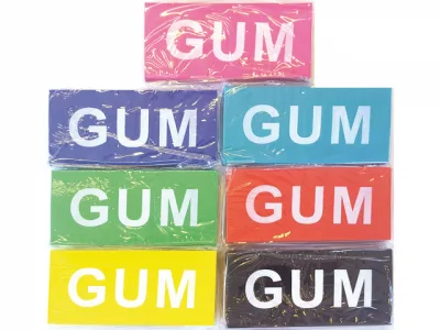 Gum Groot - 12 x 5 cm - Geel bij debadeend.nl