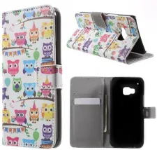 Telefoonhoesje Wallet Bookcase Cute Owls voor HTC One M9