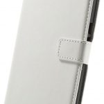 Telefoonhoesje Wallet Bookcase Wit voor Samsung Galaxy S5 Mini bij debadeend.nl