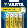 AAA Superlife Batterij - Penlite - 4 Stuks - 1,5V