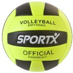 SportX Volleybal - 22 cm - Oranje bij debadeend.nl