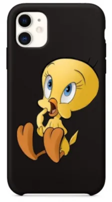 iPhone 11 Looney Tunes Telefoonhoesje Backcase - Tweety bij debadeend.nl