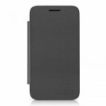 FlipCover Telefoonhoesje Zwart voor Alcatel PIXI 3 (4") bij debadeend.nl