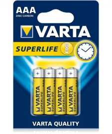 AAA Superlife Batterij - Penlite - 4 Stuks - 1,5V bij debadeend.nl