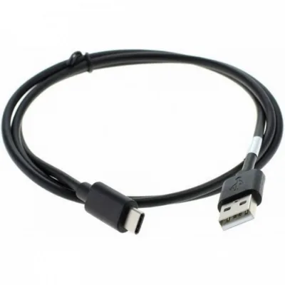 Extra lange USB C kabel - Zwart - 2 meter bij debadeend.nl