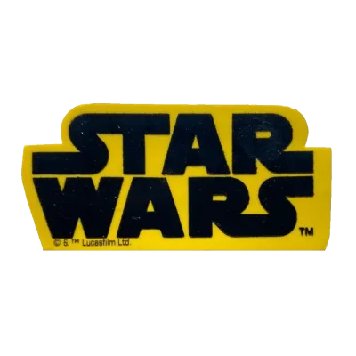 Star-Wars Logo Gum - Geel