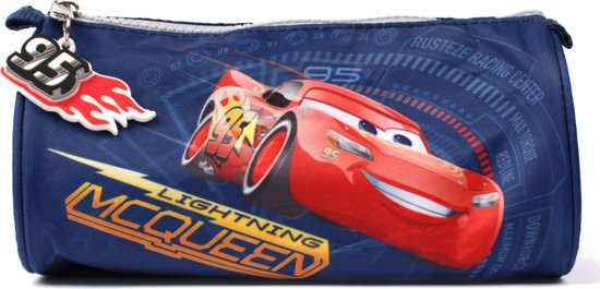 Cars 3 Etui Lightning McQueen - Blauw bij debadeend.nl