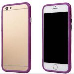 Telefoonhoesje Bumper voor iPhone 8 plus - Paars bij debadeend.nl