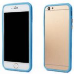 Telefoonhoesje Bumper voor iPhone 8 plus - Lichtblauw bij debadeend.nl