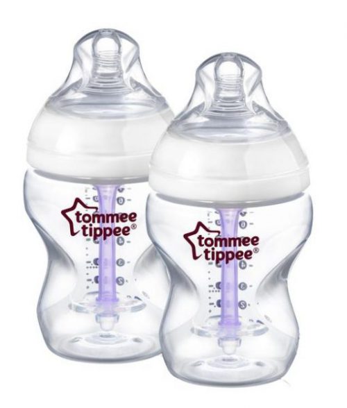 Closer to Nature Drinkfles 260 ml - Anti koliek - Twee stuks bij debadeend.nl
