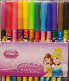 Disney Princess Kleurstiften - 12 st per verpakking bij debadeend.nl