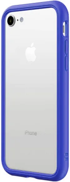 Telefoonhoesje Bumper voor iPhone SE 2020 - Donkerblauw bij debadeend.nl