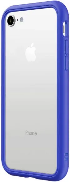 Telefoonhoesje Bumper voor iPhone SE 2020 - Donkerblauw