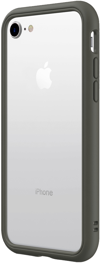 Telefoonhoesje Bumper voor iPhone SE 2020 - Zwart bij debadeend.nl