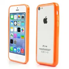 Telefoonhoesje Bumper voor iPhone 8 plus - Oranje