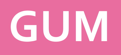 Gum Groot - 12 x 5 cm - Roze bij debadeend.nl