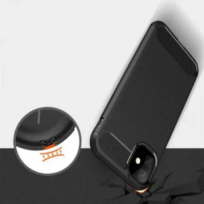 Schokbestendig Telefoonhoesje voor Apple iPhone 11 - Zwart