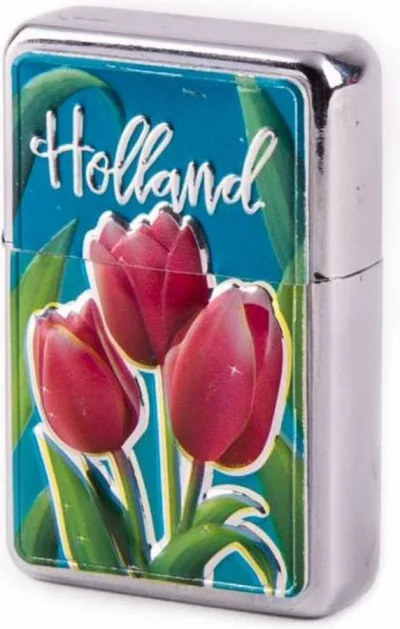 Zippo Aansteker Hollandse Tulpen bij debadeend.nl