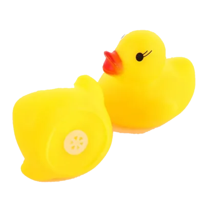 Mini Badeendje - Gele Rubber Duck - 4 cm - Leuk als kado
