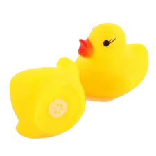 Mini Badeendje - Gele Rubber Duck - 4 cm bij debadeend.nl