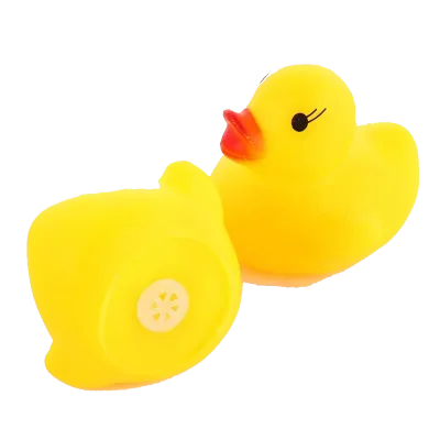 Mini Badeendje - Gele Rubber Duck - 4 cm bij debadeend.nl