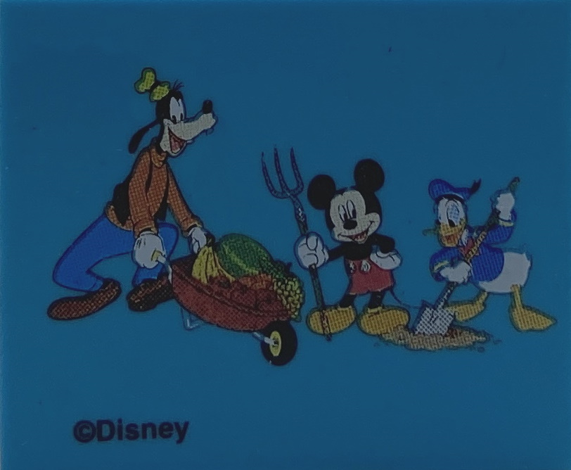 Mini Disney Gum - Blauw - 4 x 3 cm bij debadeend.nl
