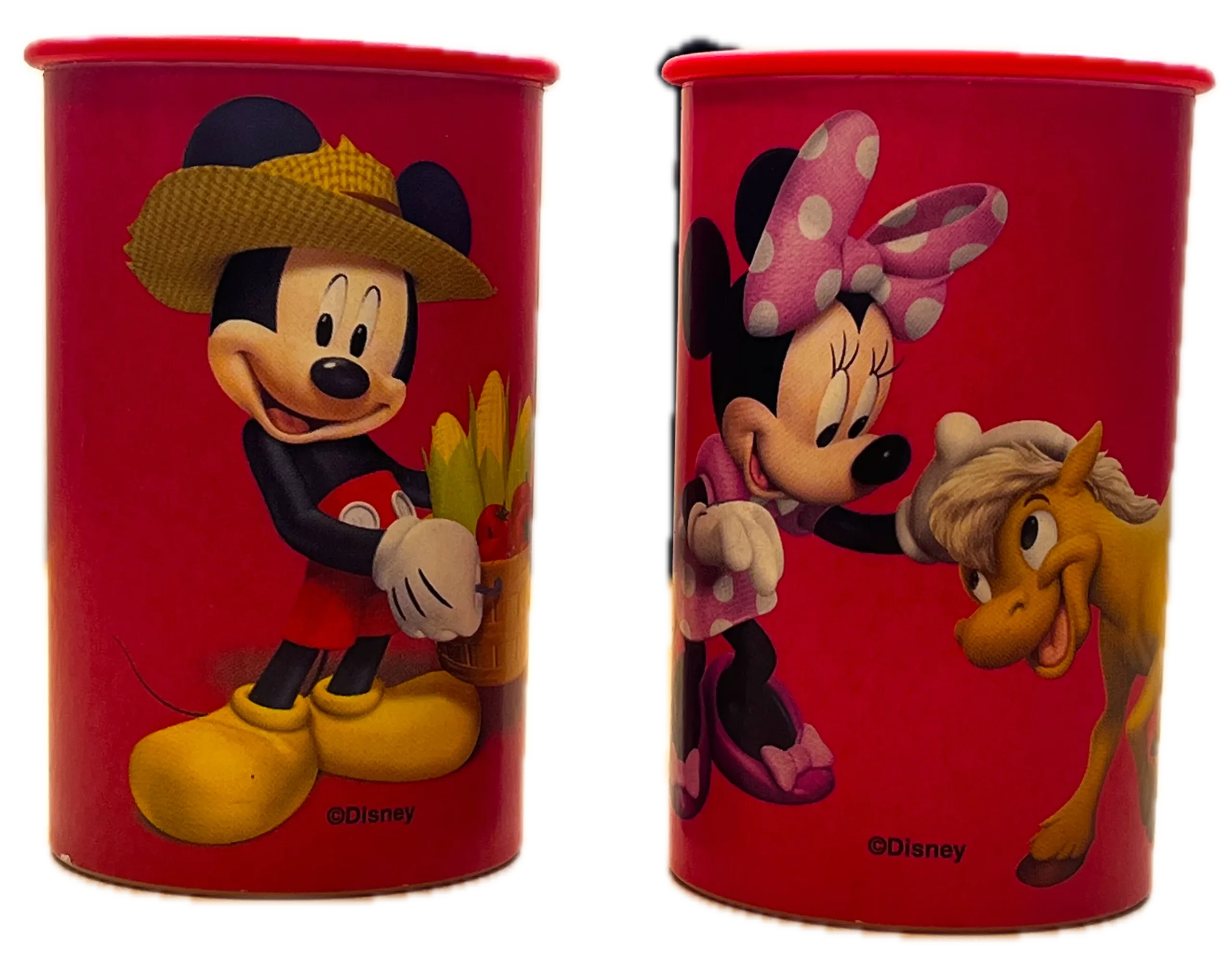 Tweegaats Puntenslijper Rood – Mickey & Minnie Mouse boerderij thema Tweegaats Puntenslijper Rood – Mickey & Minnie Mouse boerderij thema