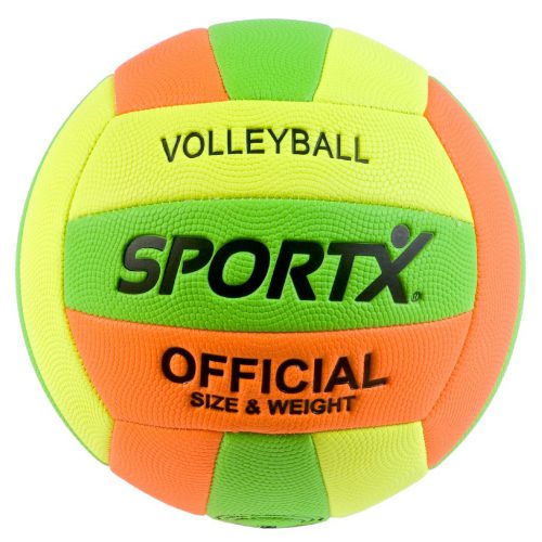 SportX Volleybal Neon - 22 cm - Groen bij debadeend.nl