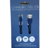 Micro USB kabel - Laad en Data - 1 meter - Blauw