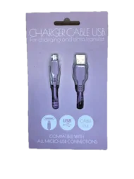 Micro USB kabel - Laad en Data - 1 meter - Roze Micro USB kabel - Laad en Data - 1 meter - Roze