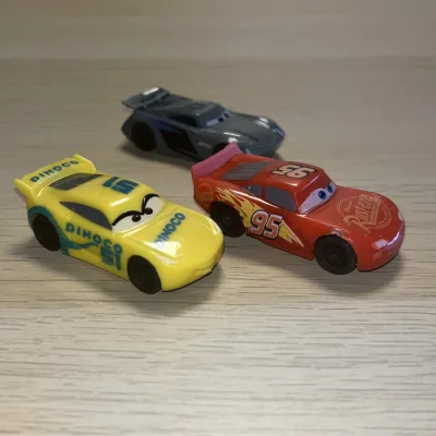 Pixar Cars 3 - 3D gummen - 3 stuks bij debadeend.nl