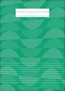 A4 Schrift Groen - Gelinieerd (0.8 cm) - 80 pagina's