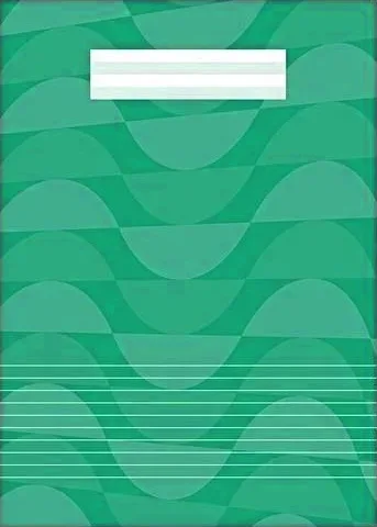 A4 Schrift Groen - Gelinieerd (0.8 cm) - 80 pagina's bij debadeend.nl