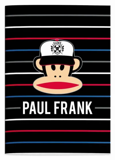 A4 Schoolschrift Paul Frank "Game On" - Geruit (10 mm)