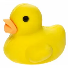 Mini Badeendje GUM - Gele Rubber Duck - 4 cm bij debadeend.nl