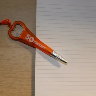 Pen-Opener - 50 Proost - Oranje