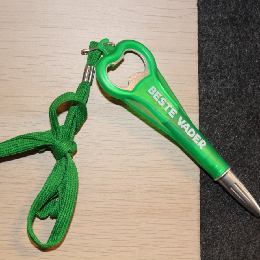 Pen-Opener - Beste Vader - Groen bij debadeend.nl