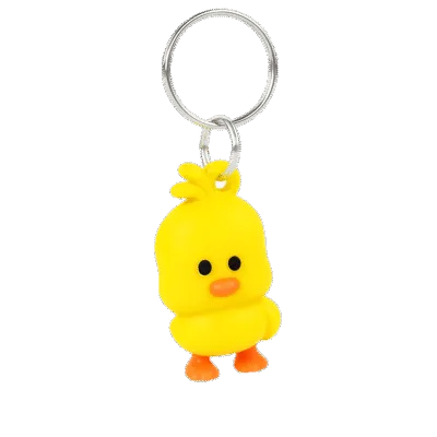 Klein Eendje - Badeendje Sleutelhanger - 2,5 cm