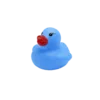Gekleurd Klein Badeendje - Blauwe Rubber Duck - 3,5 cm