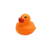 Gekleurd Klein Badeendje - Oranje Rubber Duck - 3,5 cm
