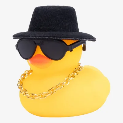 Klein Badeendje - Cool Guy Sunglasses Fedora - 5cm