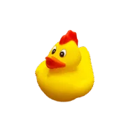 Klein Badeendje - Farming Animal Boerderij Dier - 5 cm - Koe Klein Badeendje - Farming Animal Boerderij Dier - 5 cm - Koe