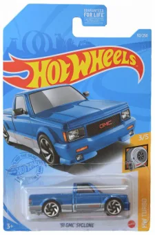 HW TURBO - 1991 GMC Syclone - Blauw bij debadeend.nl