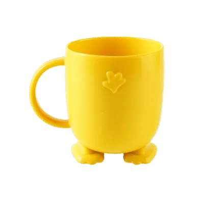Badeend Beker met Voetjes - 200 ml