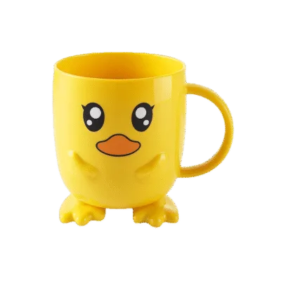 Badeend Beker met Voetjes - 200 ml